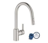 Grohe Feel mitigeur de cuisine sur pied acier inoxydable 31486DC1