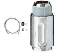 GROHE Flexible pour mitigeur de cuisine avec douchette extractible, chrome, 48293000 (Import Allemagne) & Auslaufbrause 46757000
