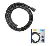 Flexible de douche métallique LONG-LIFE en métal 27502KS1 noir mat