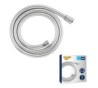GROHE Flexible de douche VitalioFlex Silver 27505001 TwistStop anti-torsion 150 cm chromé
