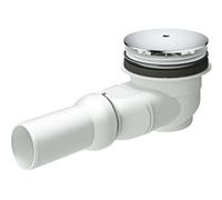 Grohe - Garniture de vidage pour receveurs de douche, sortie horizontale, chrome 49534000