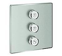 GROHE Mitigeur encastré Grohtherm SmartControl 29127DC0 – vanne dissimulée 3 voies supersteel