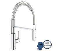 Grohe Get - Mitigeur d’évier avec douchette pour inversement, chrome 30361000