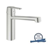 Grohe Get - Mitigeur d'évier, supersteel 30196DC0