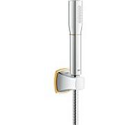 Grohe Grandera jeu de supports muraux 27993IG0 or chromé, Ø 70 mm