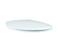 Grohe Grohe Abattant WC Bau Céramique avec couvercle, blanc alpin Quantité:1