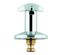 Grohe Grohe Corps supérieur 11502 pour vannes encastrées Trecorn Poignée marque rouge 1/2" chrome Quantité:1