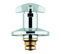 Grohe Grohe Corps supérieur 11505 pour vannes encastrées Trecorn poignée marquage rouge 3/4" chrome Quantité:1
