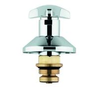 Grohe Grohe Corps supérieur 11507 pour vannes encastrées Trecorn, poignée, marquage bleu 1" chrome Quantité:1