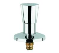 Grohe Grohe Corps supérieur 11513 DN15 pour vannes encastrées, manette triangulaire bleu/rouge 1/2" chrome Quantité:1
