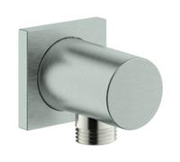 Grohe Grohe Coude mural Rainshower 1/2", rosace carrée, supersteel Quantité:1
