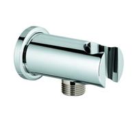 Grohe Grohe Coudes de sortie murale Rainshower 1/2" avec support de douche murale, rond, chrome Quantité:1
