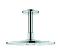 Grohe Grohe Douche de tête Rainshower SmartActive 310 mm, avec sortie plafond 14,2 cm, 2 types d'acier Quantité:1