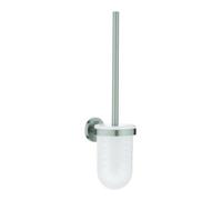 Grohe Grohe Ensemble brosse WC Essentials mural, fixation dissimulée, supersteel Quantité:1