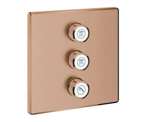 Grohe Grohe Ensemble complet Grohtherm Smartcontrol avec commande solaire, angle, vanne encastrée 3 voies Quantité:1