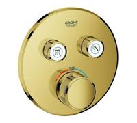 Grohe Grohe Ensemble complet Grohtherm Smartcontrol C sunr, rd, encastré, 2 vannes d'arrêt Quantité:1