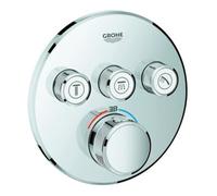 Grohe Grohe Ensemble complet Grohtherm Smartcontrol chr, rd, thermostat encastré, 3 vannes d'arrêt Quantité:1