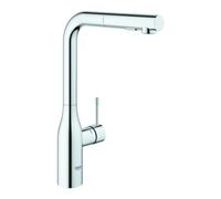 Grohe Grohe Essence SmartC Mitigeur d'évier chromé, douchette extractible double jet Quantité:1