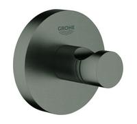 Grohe Grohe Essentials Crochet peignoir fixation murale graphite brossé Quantité:1