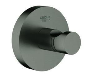 Grohe Grohe Essentials Crochet peignoir fixation murale graphite brossé Quantité:1