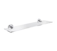 GROHE Étagère en verre Essentials 40799001 53 cm fixation dissimulée chromé