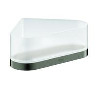 Grohe Grohe Étagère d'angle en verre Selection graphite dur brossé, avec support Quantité:1