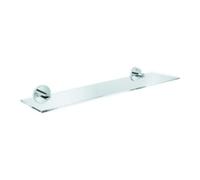 Grohe Grohe Étagère en verre Essentials 53 cm, fixation dissimulée, chrome Quantité:1