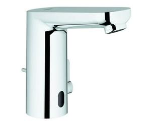 Grohe Grohe Eurosmart CE Robinet lave-mains infrarouge chrome, à piles, mitigeur et garniture de vidage Quantité:1