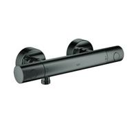 Grohe Grohe Grohtherm 1000 Cosmopolitan Mitigeur thermostatique douche graphite dur, DN 15, montage mural Quantité:1