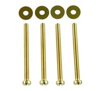 Grohe Grohe Jeu de vis 43085 pour plaque de recouvrement de chasse murale 4 pièces Quantité:1