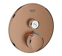 Grohe Grohe Kit complet Grohtherm Smartcontrol avec soleil, rond, encastré, UP-THM, 1 vanne d'arrêt Quantité:1