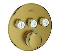 Grohe Grohe Kit complet Grohtherm Smartcontrol C sunr, rond, encastré, 3 vannes d'arrêt Quantité:1