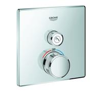 Grohe Grohe Kit complet Grohtherm Smartcontrol chrome, angle, thermostat encastré, 1 valve d'arrêt Quantité:1