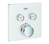 Grohe Grohe Kit complet Grohtherm Smartcontrol lune bl., coin, UP-THM, 2 vannes d'arrêt Quantité:1