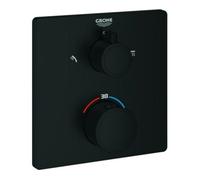 Grohe Grohe Kit de montage complet Grohtherm UP-Br-THM, avec dérivation 2 voies, angle, bleu mat Quantité:1