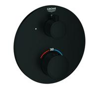 Grohe Grohe Kit de montage Grohtherm UP-Br-THM, avec 1 robinet d'arrêt, rond, bleu Quantité:1