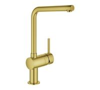 Grohe Grohe Minta C Mitigeur Évier Mono-commande Sunr Brossé, Bec Pivotant en L Quantité:1