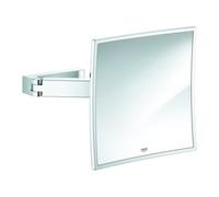 Grohe Grohe Miroir cosmétique Selection Cube grossissement x3, chromé, montage mural Quantité:1
