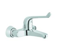 Grohe Grohe Mitigeur de sécurité monocommande pour lavabo Euroeco Special chrome, saillie 20,4 cm Quantité:1