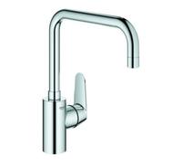 Grohe Grohe Mitigeur évier Eurodisc Cosmopolitan 1/2", bec haut, chrome Quantité:1