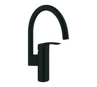 Grohe Grohe Mitigeur évier Eurosmart 1/2", bec haut, noir mat Quantité:1