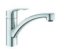 Grohe Grohe Mitigeur évier Eurosmart chrome, bec plat pivotant Quantité:1