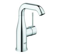 Grohe Grohe Mitigeur lavabo Essence 1/2", taille M, corps lisse, chrome Quantité:1