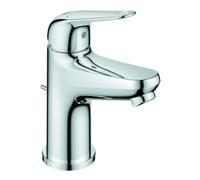 Grohe Grohe Mitigeur lavabo Euroeco 1/2", S, avec garniture de vidage métal, rosace, chrome Quantité:1