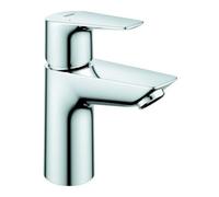 Grohe Grohe Mitigeur lavabo monocommande BauEdge 1/2", S, avec vidage, corps lisse, chrome Quantité:1
