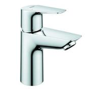 Grohe Grohe Mitigeur lavabo monocommande BauEdge 1/2", S, sans garniture, corps lisse, chrome Quantité:1