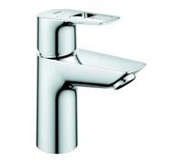 Grohe Grohe Mitigeur lavabo monocommande BauLoop 1/2", S, sans garniture, corps lisse, chrome Quantité:1