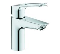 Grohe Eurosmart Mitigeur monocommandé pour lavabo, S-Size, saillie 119mm, vidage Push-Open, manette ouverte, 23980003