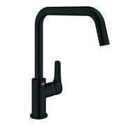 Grohe Grohe Mitigeur monocommande évier Eurosmart 1/2", bec haut, noir mat Quantité:1
