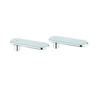 Grohe Grohe Paire de poignées 48305 marquage bleu/rouge pour Veris chrome Quantité:1